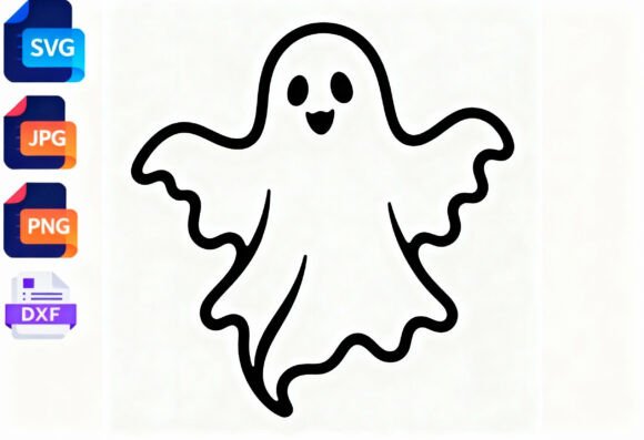 Download Cute Ghost SVG Halloween Clipart - Svg halloween clipart Collection
