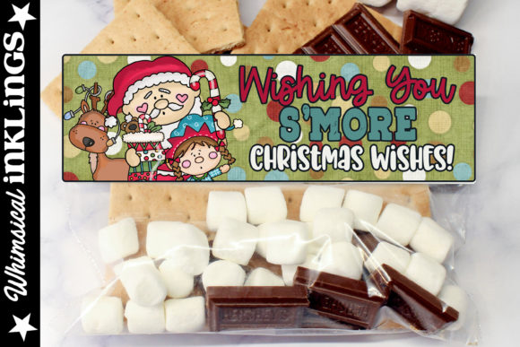 Download Wishing You S'more Christmas Wishes Bag Topper - Premium Bundle
